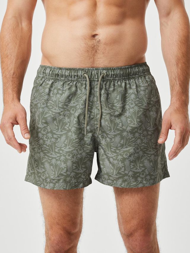 Borg Print Swim Shorts, Bb Tigre Big 2 fra Björn Borg