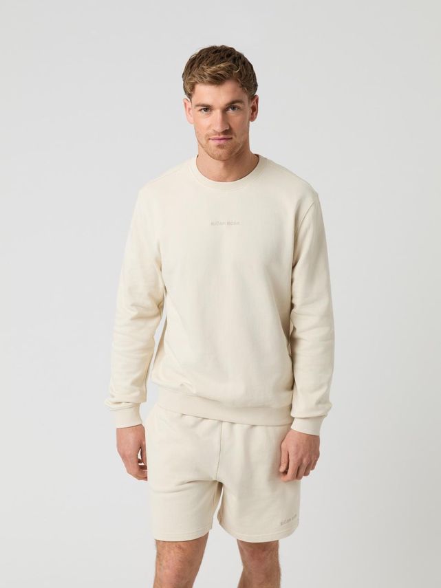 Borg Classic Sweatshirt, Brushed Nickel fra Björn Borg