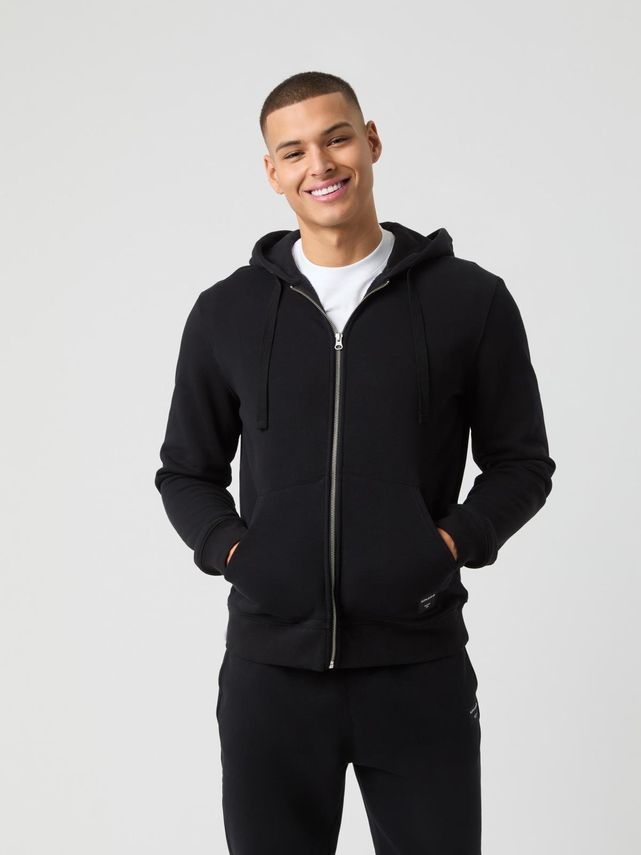 Centre Zip Hoodie, Egret fra Björn Borg