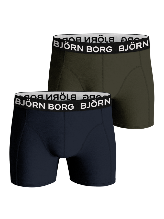 Bamboo Cotton Blend Boxer 2p, Multipack 1 fra Björn Borg