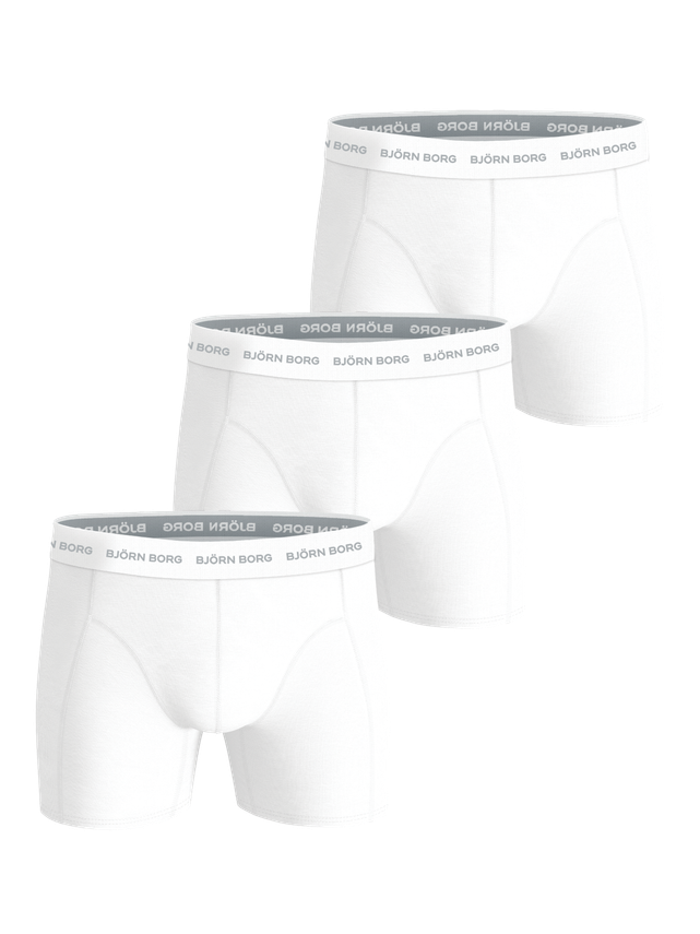 Cotton Stretch Boxer 3p, Multipack 9 fra Björn Borg