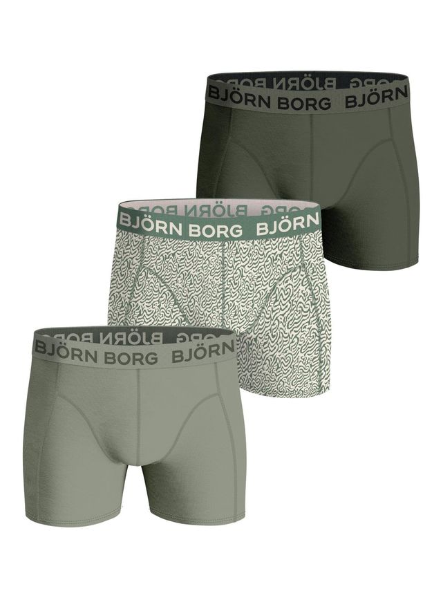 Cotton Stretch Boxer 3p, Multipack 4 fra Björn Borg