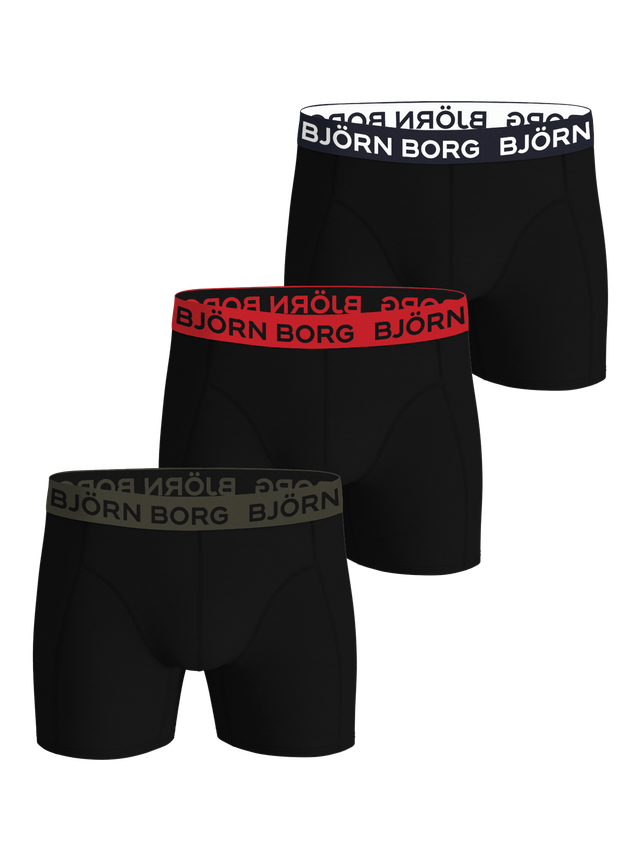 Cotton Stretch Boxer 3p, Multipack 4 fra Björn Borg