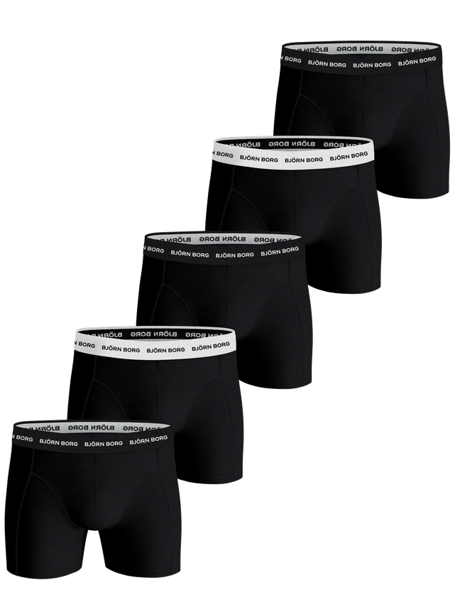 Cotton Stretch Boxer 5p, Multipack 4 fra Björn Borg