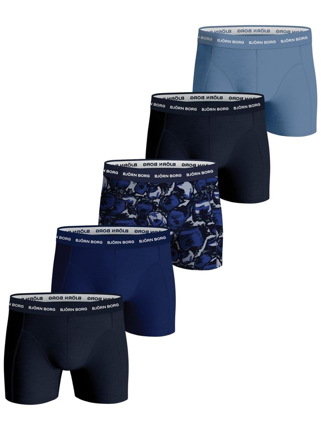 Cotton Stretch Boxer 5p, Multipack 4 fra Björn Borg