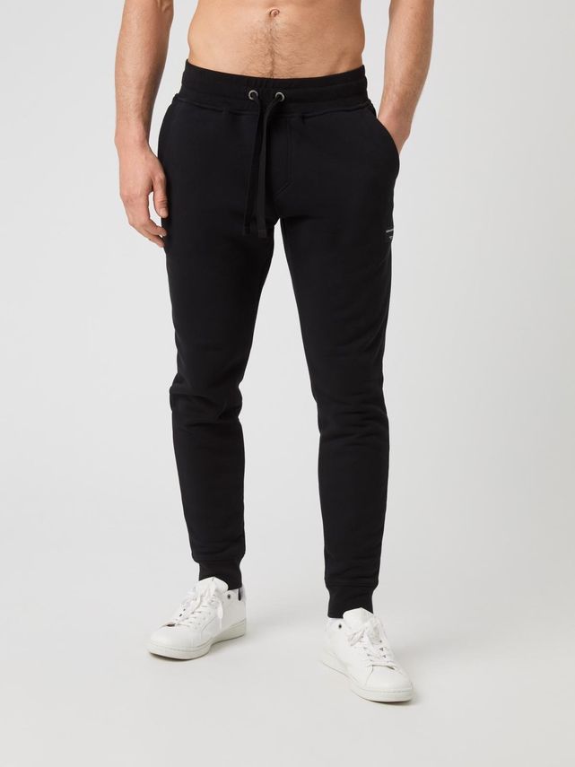 Centre Tapered Sweatpants, Light Grey Melange fra Björn Borg