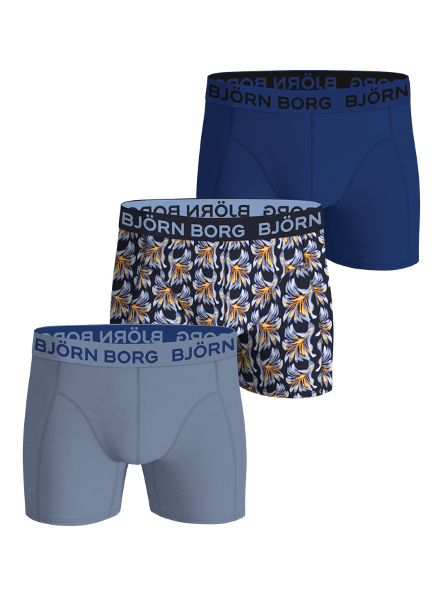 Björn Borg 3-pak Boksershorts i bomuldsstretch på tilbud!