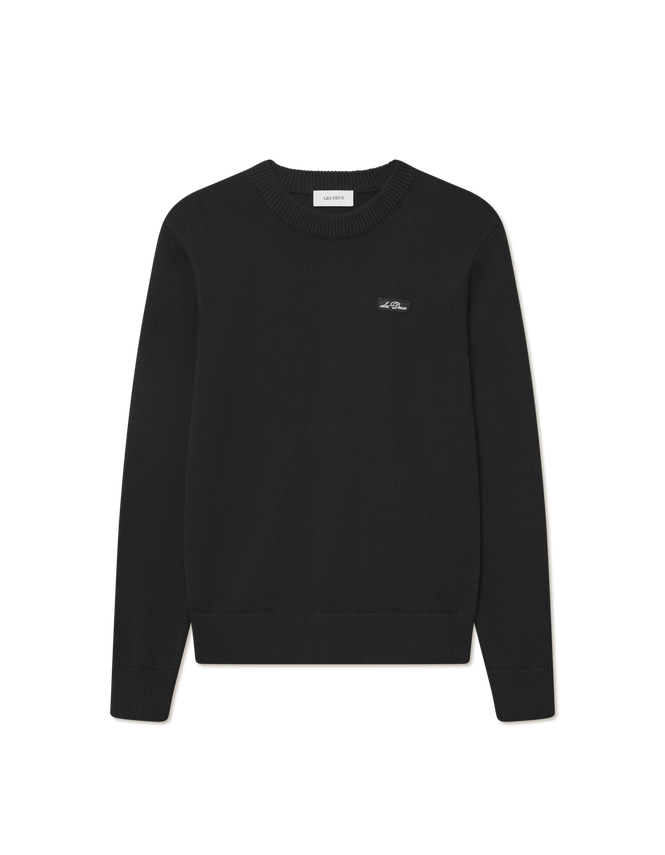 Gary Patch Crewneck Knit fra Les Deux