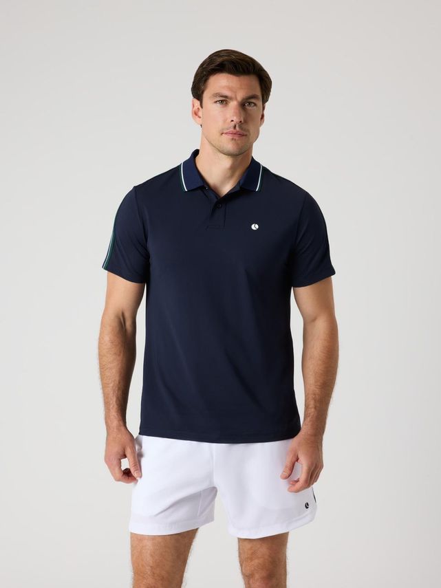 Ace Retro Polo Shirt, Brilliant White fra Björn Borg