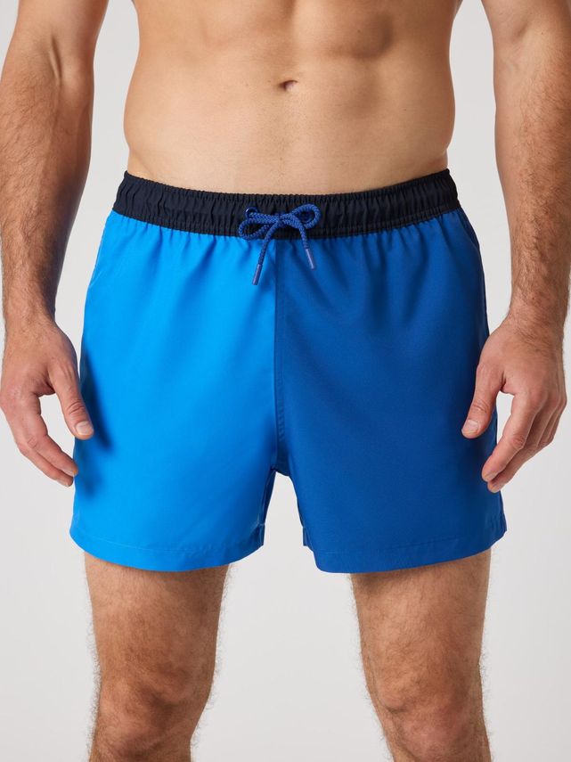 Borg Blocked Swim Shorts, Candy Pink fra Björn Borg