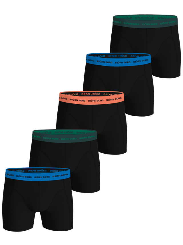 Cotton Stretch Boxer 5p, Multipack 3 fra Björn Borg