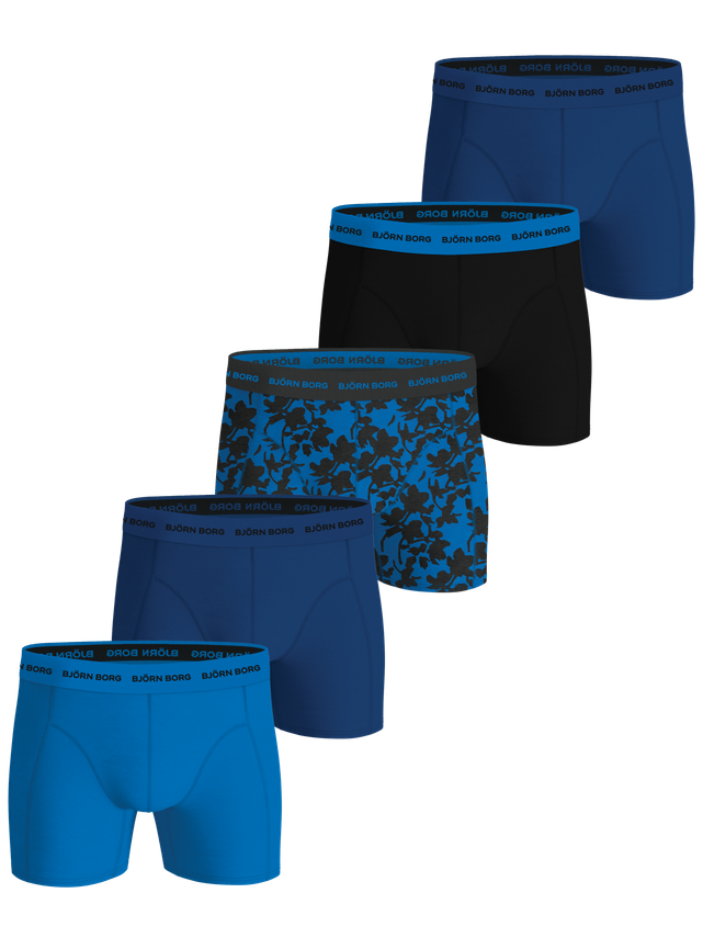 Cotton Stretch Boxer 5p, Multipack 3 fra Björn Borg