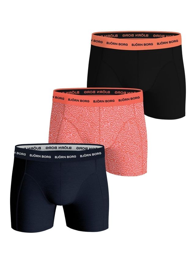 Cotton Stretch Boxer 3p, Multipack 4 fra Björn Borg