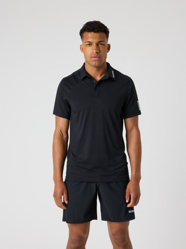 Borg Golf Polo Shirt, Brilliant White fra Björn Borg