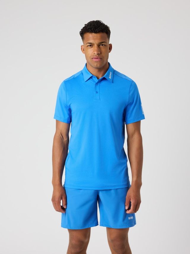 Borg Golf Polo Shirt, Brilliant White fra Björn Borg