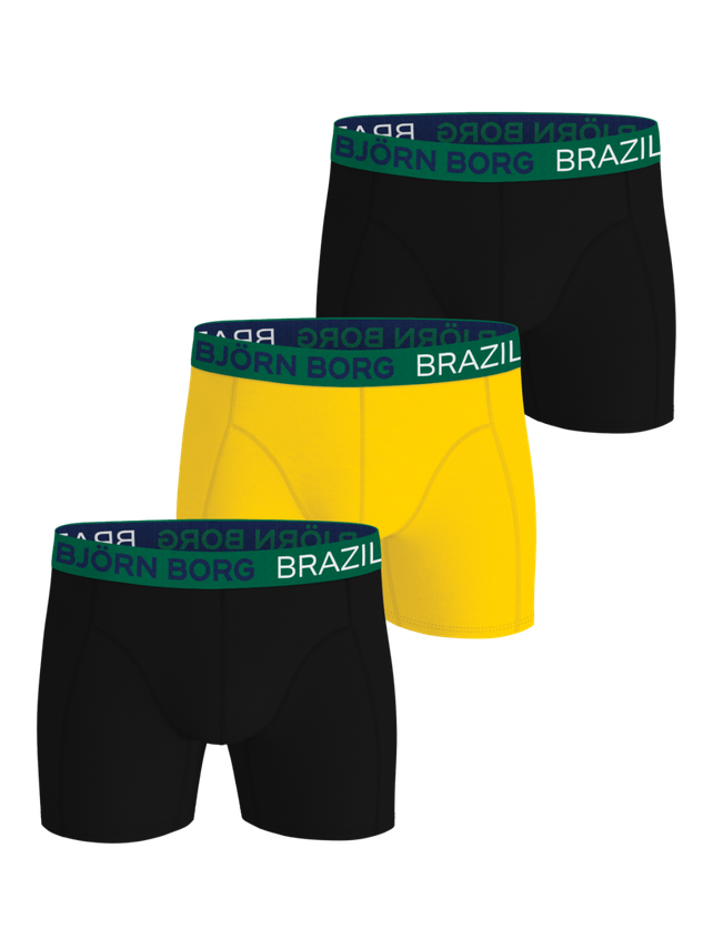 Cotton Stretch Boxer Brazil 3p, Multipack 1 fra Björn Borg