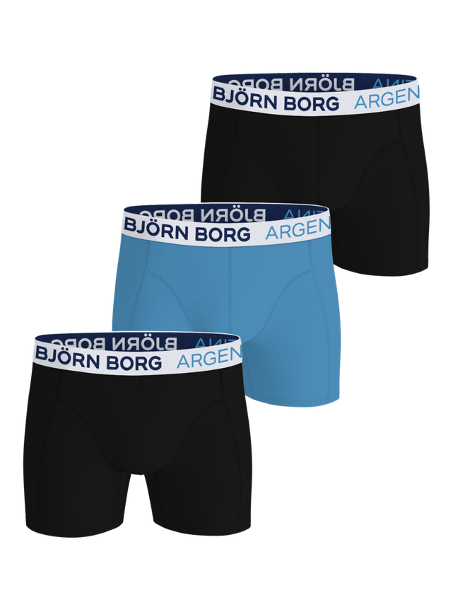Cotton Stretch Boxer Argentina 3p, Multipack 1 fra Björn Borg