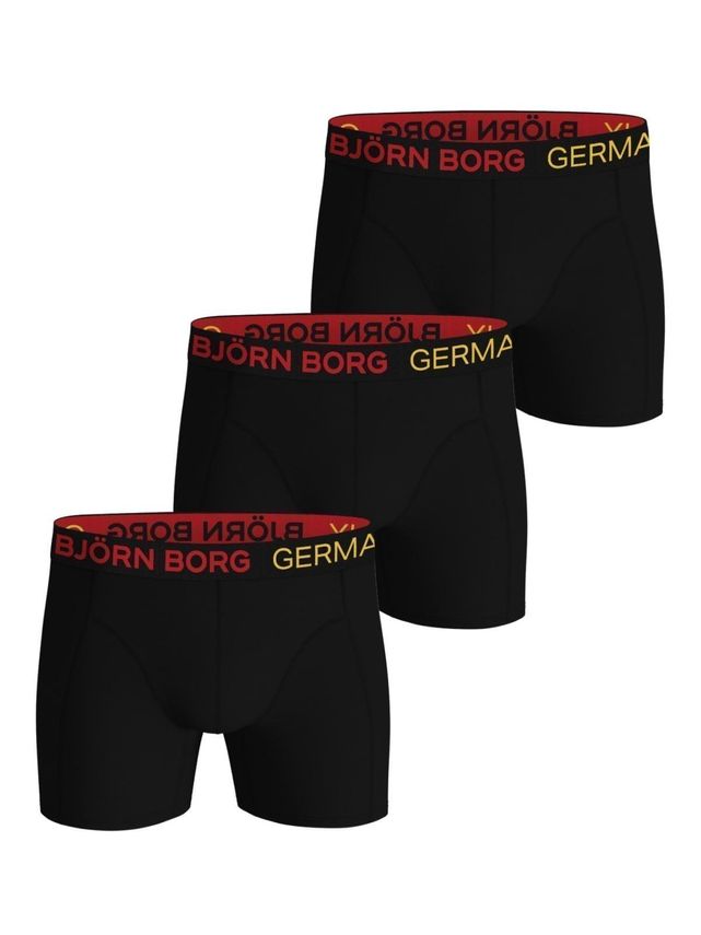 Cotton Stretch Boxer Germany 3p, Multipack 1 fra Björn Borg