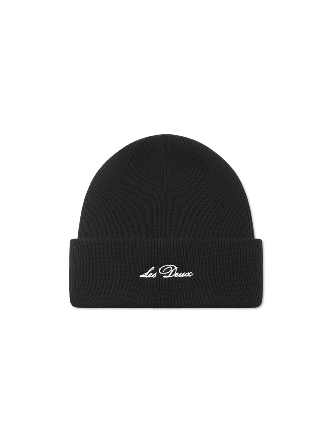 Wayne Embroidered Beanie fra Les Deux