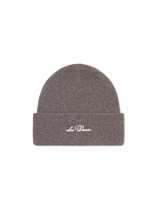 Wayne Embroidered Beanie fra Les Deux
