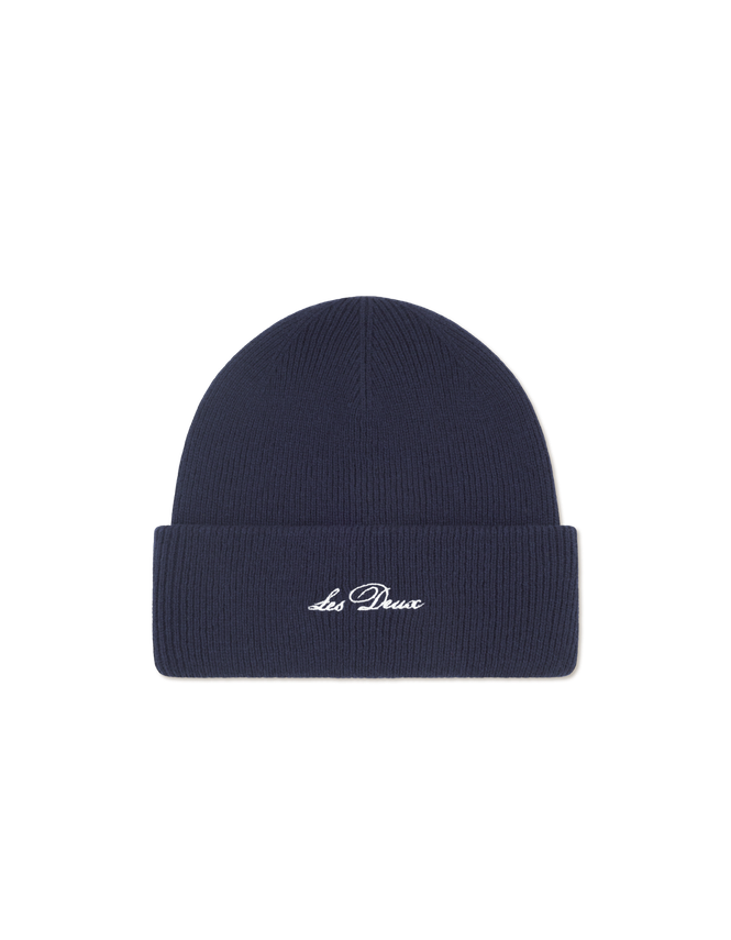 Wayne Embroidered Beanie fra Les Deux