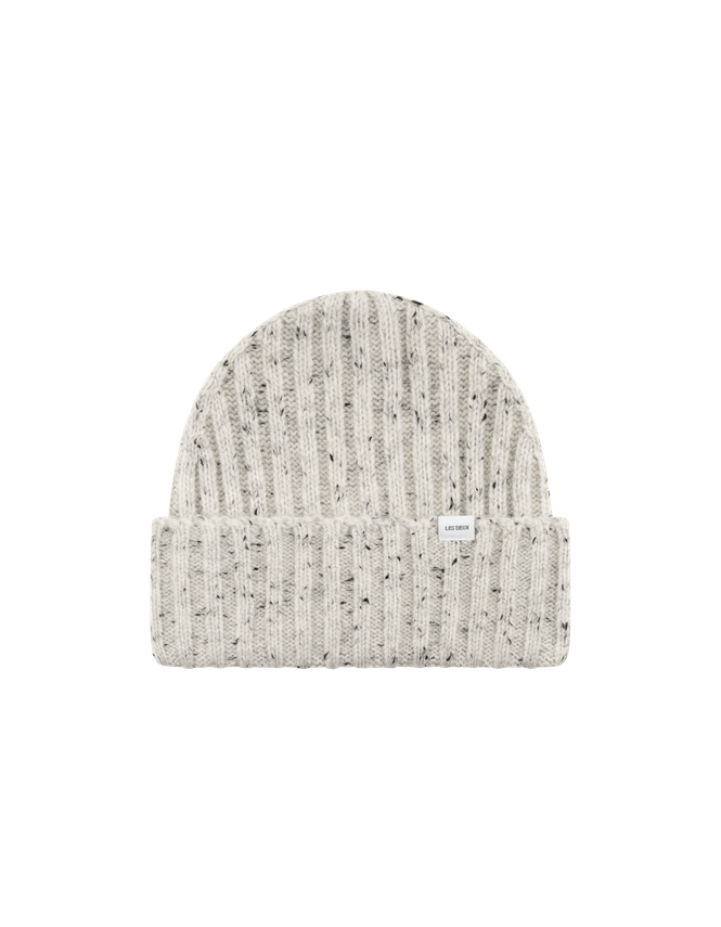 Wells Fleck Rib Beanie fra Les Deux