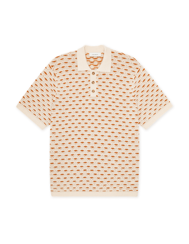 Esmay Shell Knitted Polo fra Les Deux