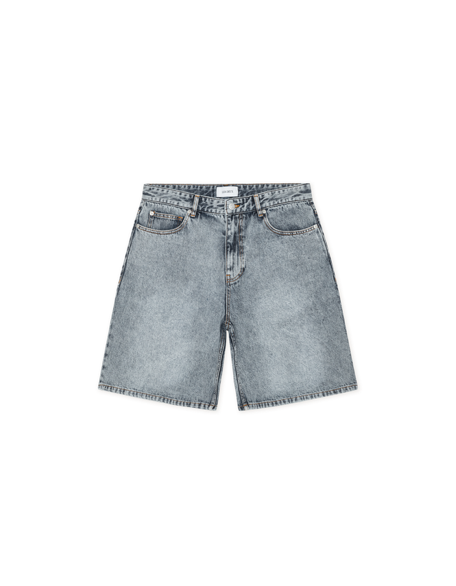 Ryder Ice Blue Denim Shorts fra Les Deux