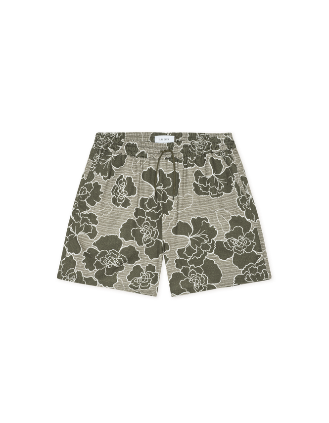 Charlie Poppy Aop Shorts fra Les Deux