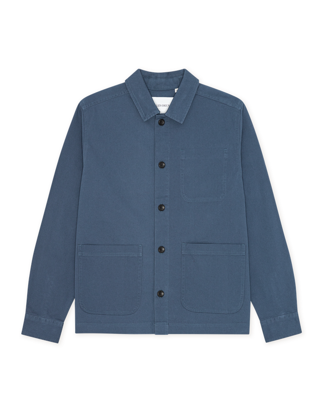Layton Cotton Overshirt fra Les Deux