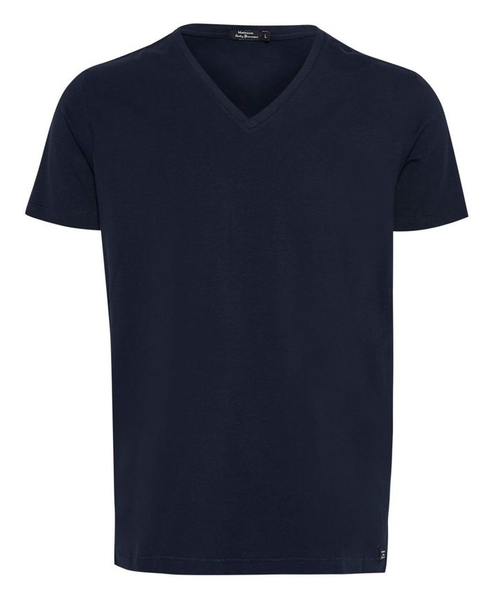 Madelink Cotton Stretch T-shirt fra Matinique – V-udskæring
