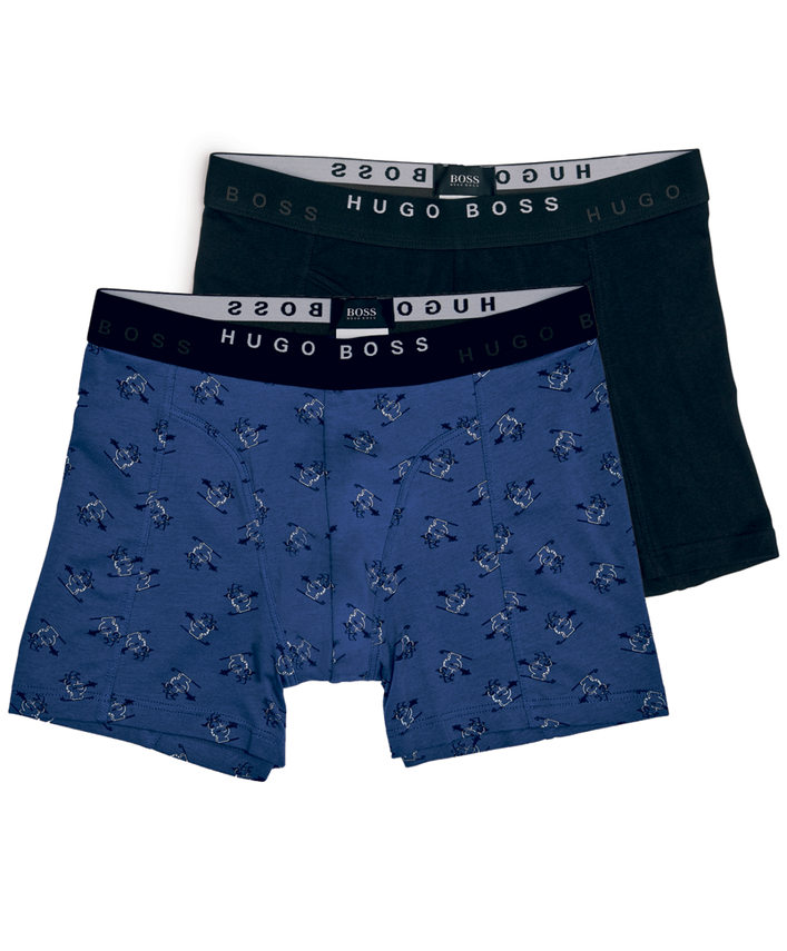 Boxer Brief 2p Print 10211561 fra Boss Black