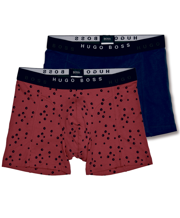 Boxer Brief 2p Print 10211561 fra Boss Black