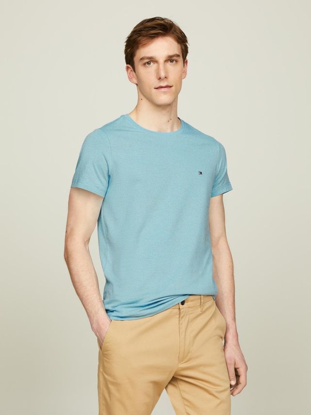 Stretch Slim Fit Tee fra Tommy Hilfiger