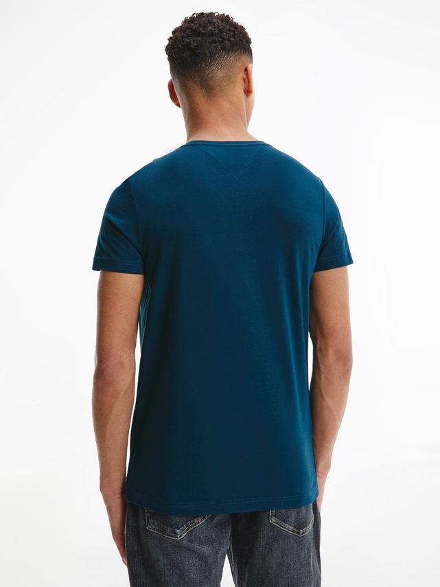 Tommy Hilfiger Slim Fit T-shirt med logo – Must-have!