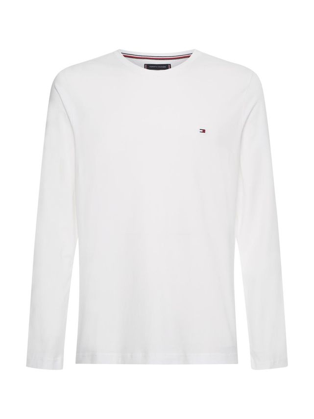 Tommy Hilfiger Slim Fit Langærmet T-shirt på tilbud