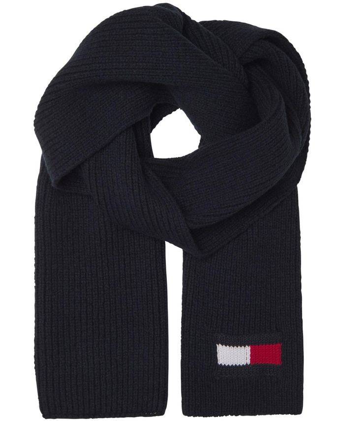 Tommy Hilfiger Stor Flag Halstørklæde - Stilfuld Elegance