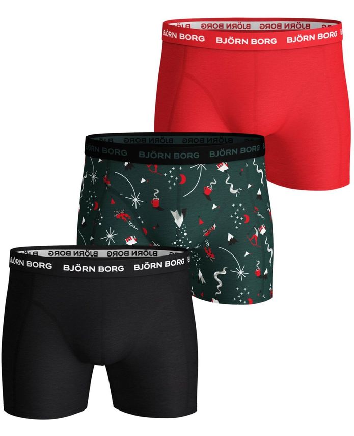 3p Winter Xmas Box Shorts fra Björn Borg