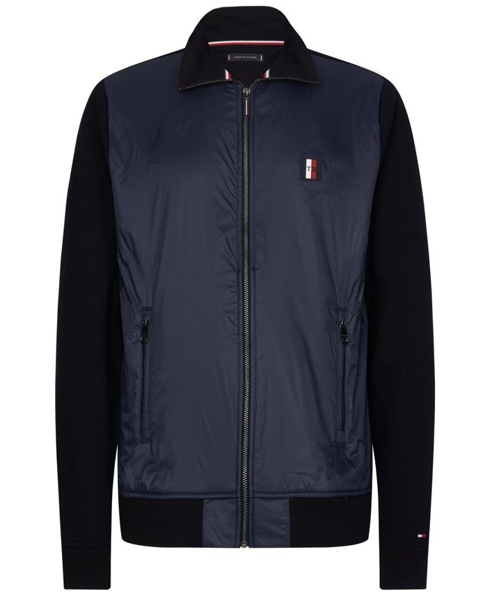 Mixed Media Zip Thro fra Tommy Hilfiger