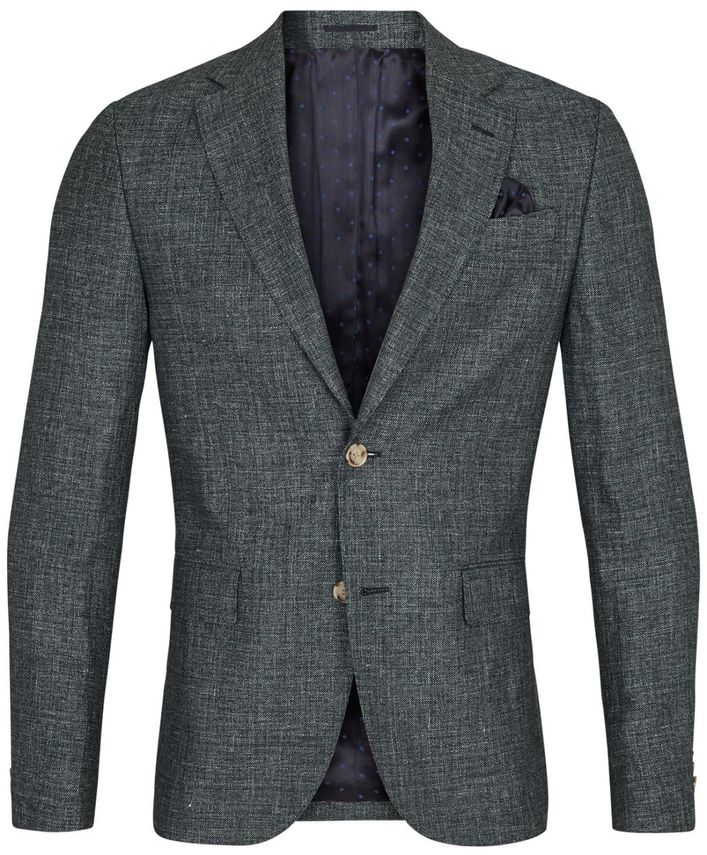Sherman Napoli Regular Fit Blazer fra Sand – Fantastisk Tilbud!