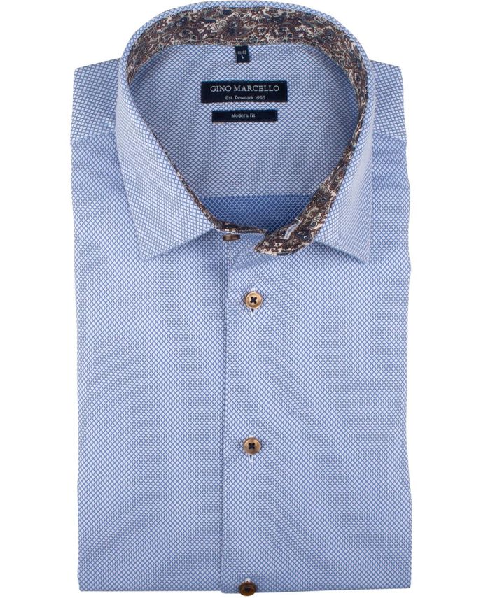 Gm Contrast Fab French Pocket fra Gino Marcello