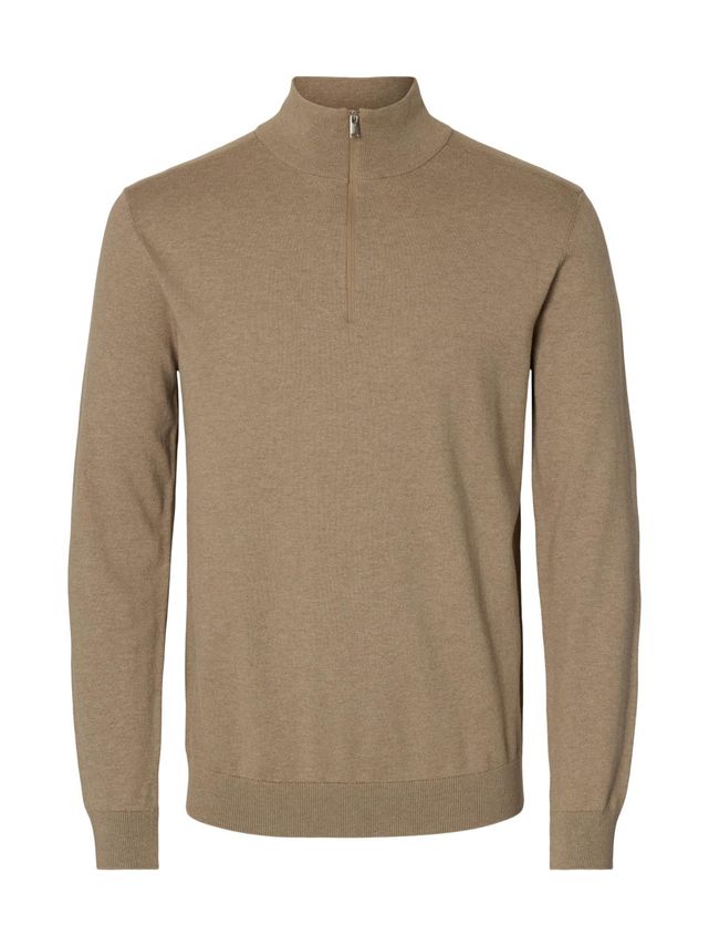 Slhberg Half Zip Cardigan B No fra Selected