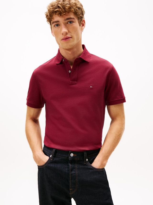 Tommy Hilfiger 1985 Regular Polo - Økologisk Bomuldstilbud