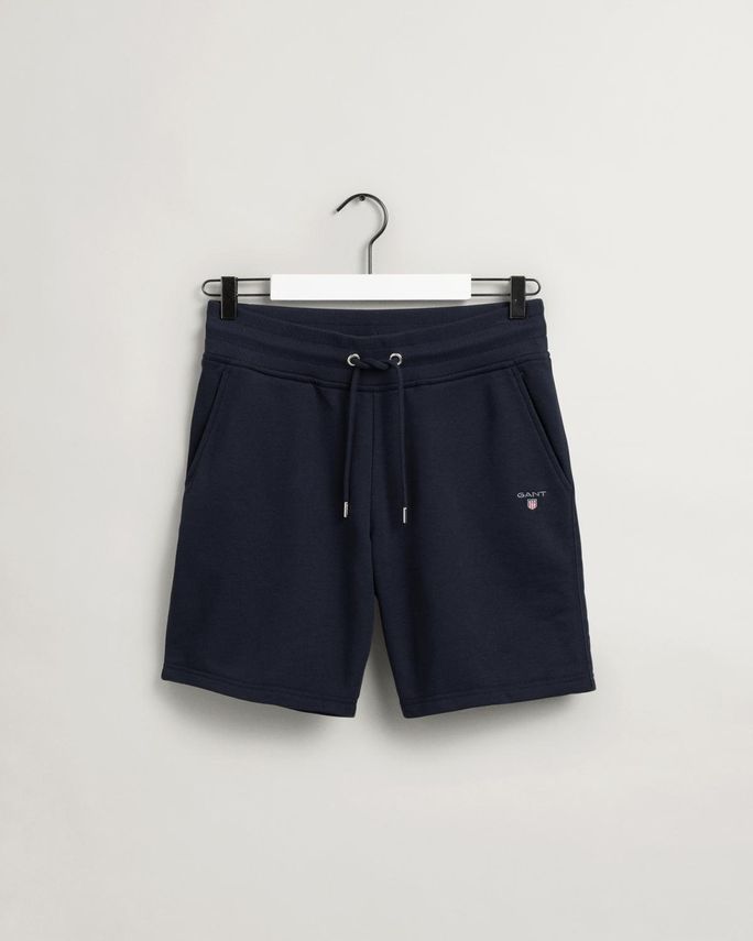Gant Original Sweat Shorts i Grå Mel – Uovertruffen Tilbud!
