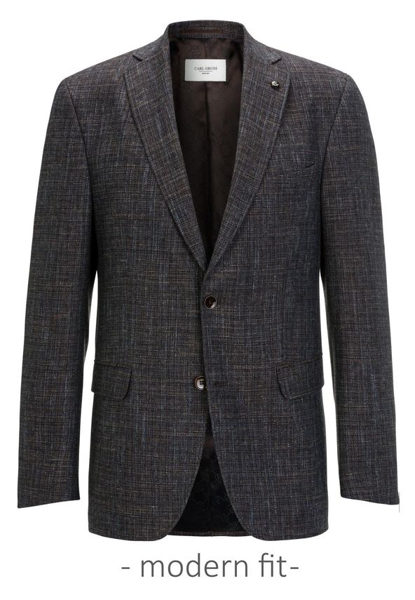 Carl Gross Sakko Jacket Cg Theo Sv - Stilfuld Herretøj