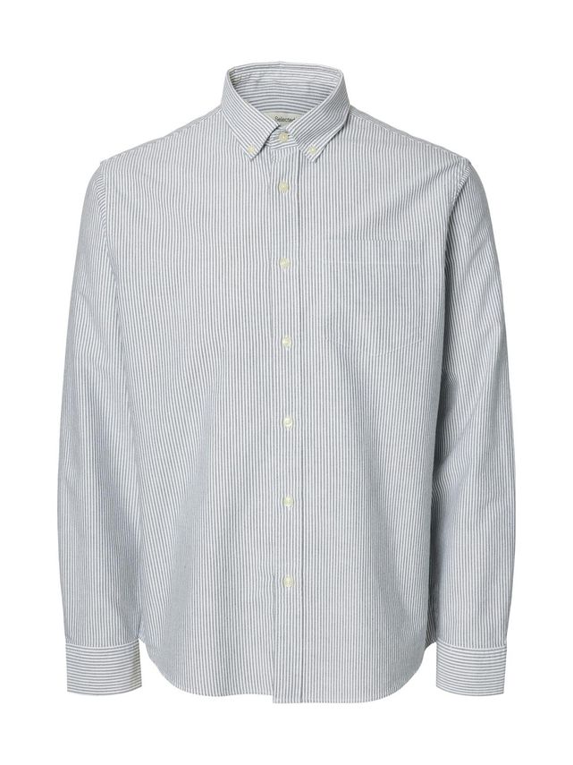 Slhregrick Ox Flex Shirt Ls S fra Selected
