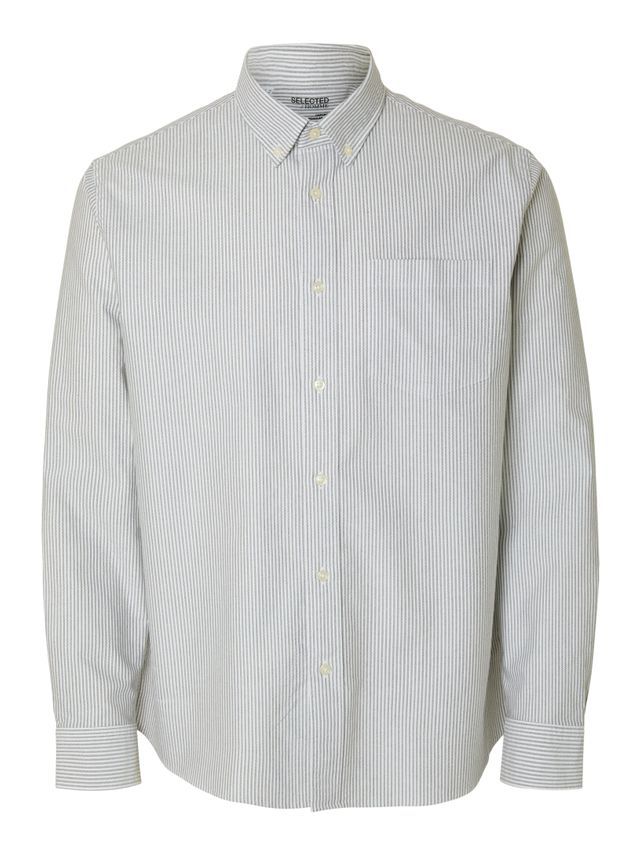 Slhregrick Ox Flex Shirt Ls S fra Selected