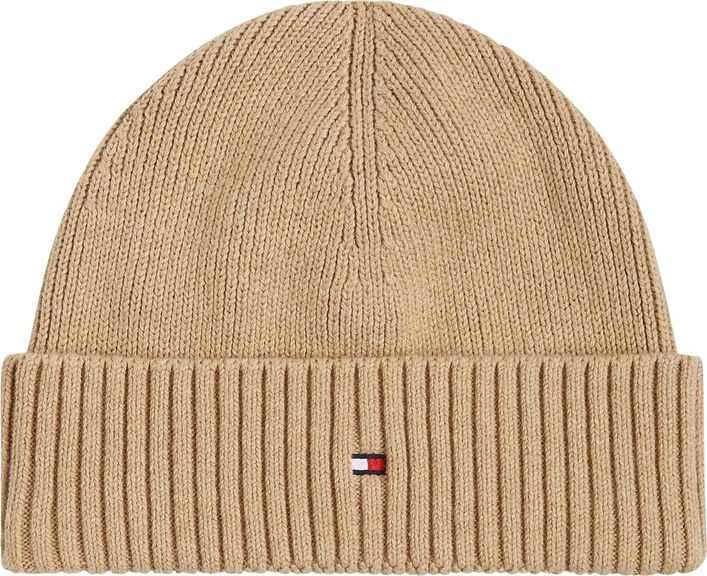 Tommy Hilfiger Essential Rib Korte Beanie - Køb nu!
