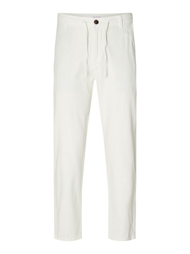 Selected Slh172 Slimtape Brody Linned Bukser på Udsalg