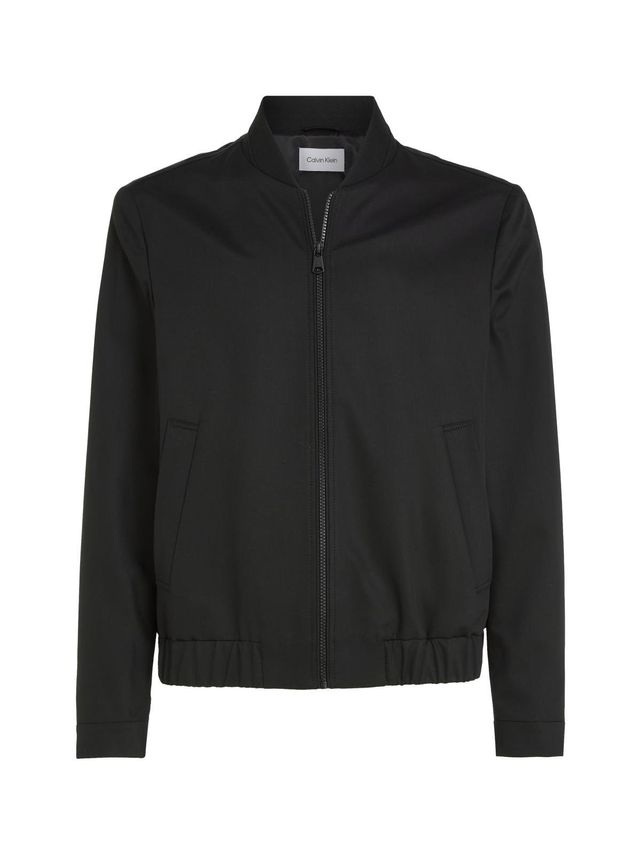 Minimalistisk Twill Bomberjakke fra Calvin Klein på tilbud